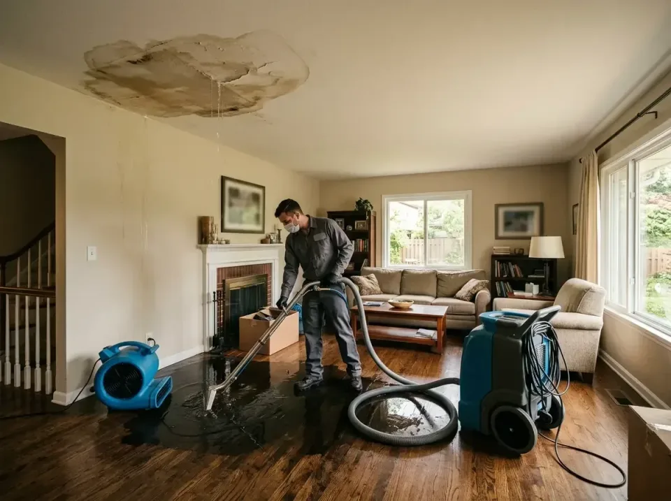 attic-pipe-burst-ceiling-drip-008 — frequently asked questions, Water Damage Restoration & Carpet Care in Rock Hill, SC